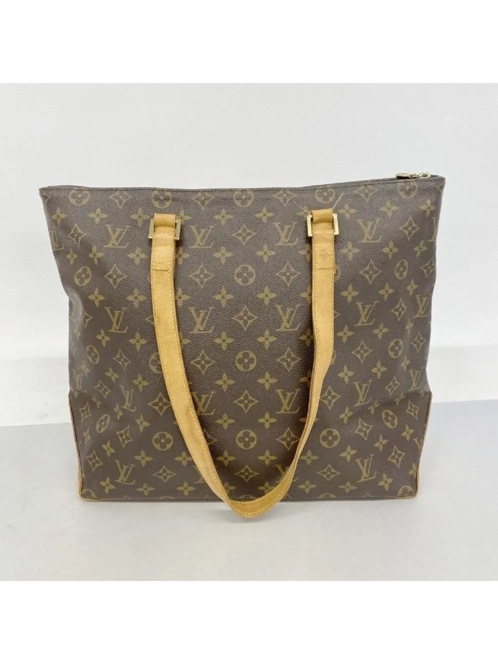 Louis Vuitton Tote Monogram Cabas Mezzo Brown